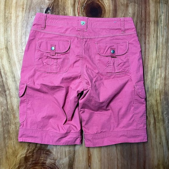 Kuhl Splash 11" Shorts Women's Shorts 8 Pink Hiking Cargo Bermuda Outdoor S10 - Picture 6 of 6